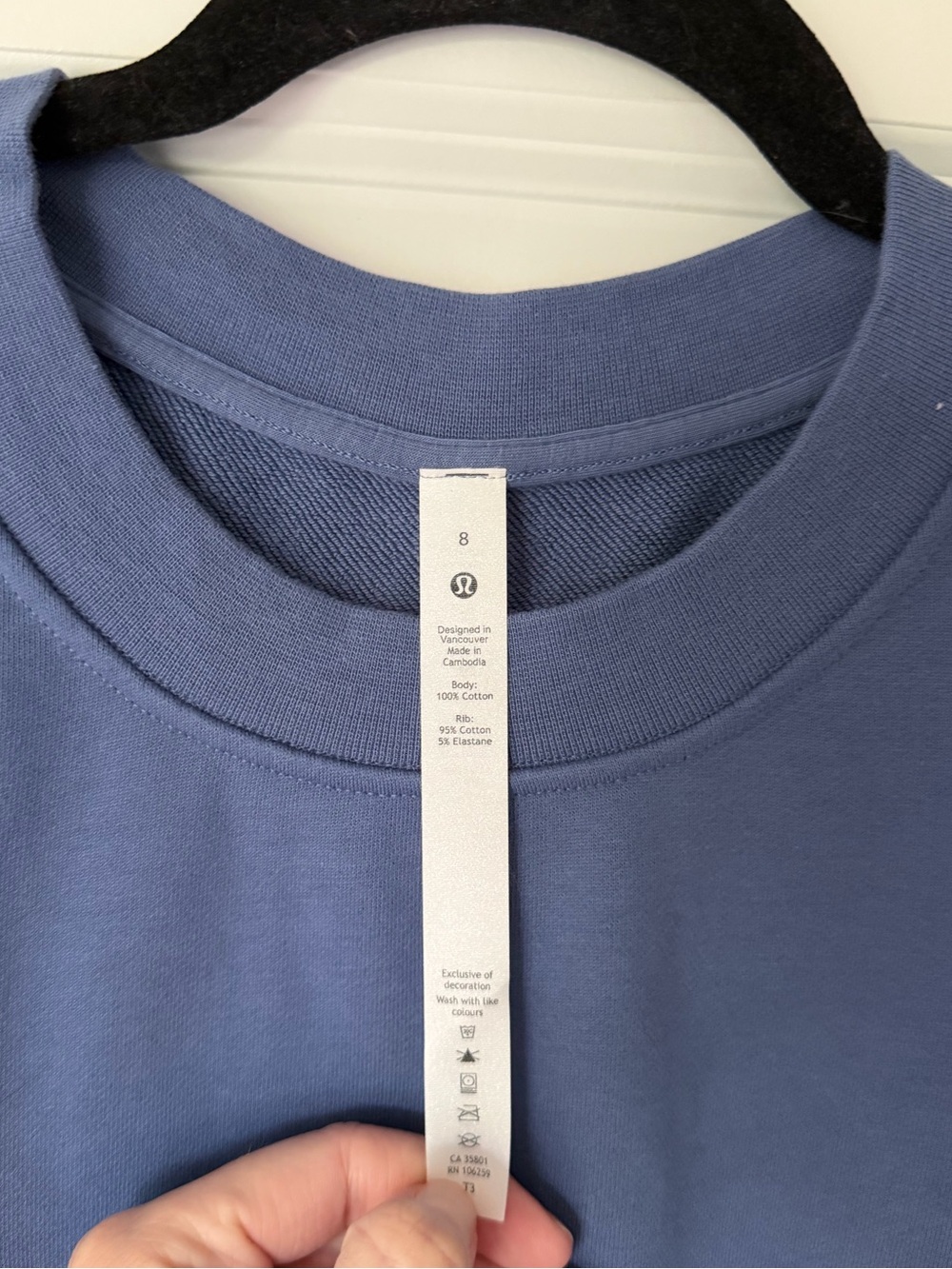 lululemon athletica Perfectly Oversized Crew Sweatshirt - Picture 3 of 6